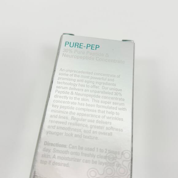 Serious Skincare Pure Pep Concentrate 30% Pure Peptide & Neuropeptide 1 fl oz - Picture 8 of 11